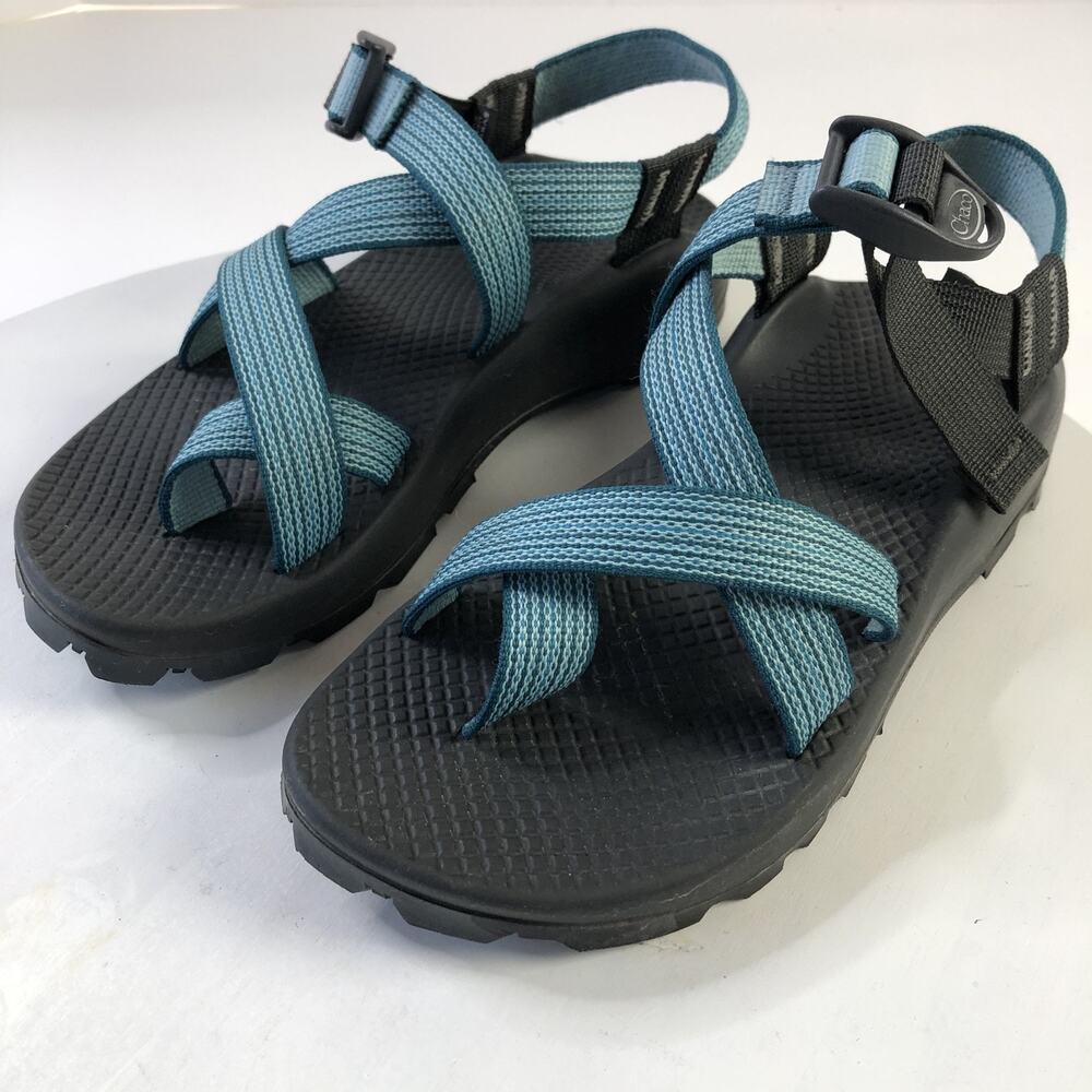 Chaco Z/2 Women's 6 Hiking Trail Strappy Sport Beach Blue Green MINT